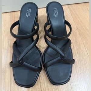 Black Strappy Sandals